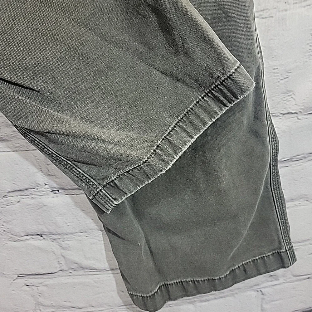 Carhartt Workwear Gray‎ Pants Mens 40x32 Relaxed Fit Outdoors Flaw